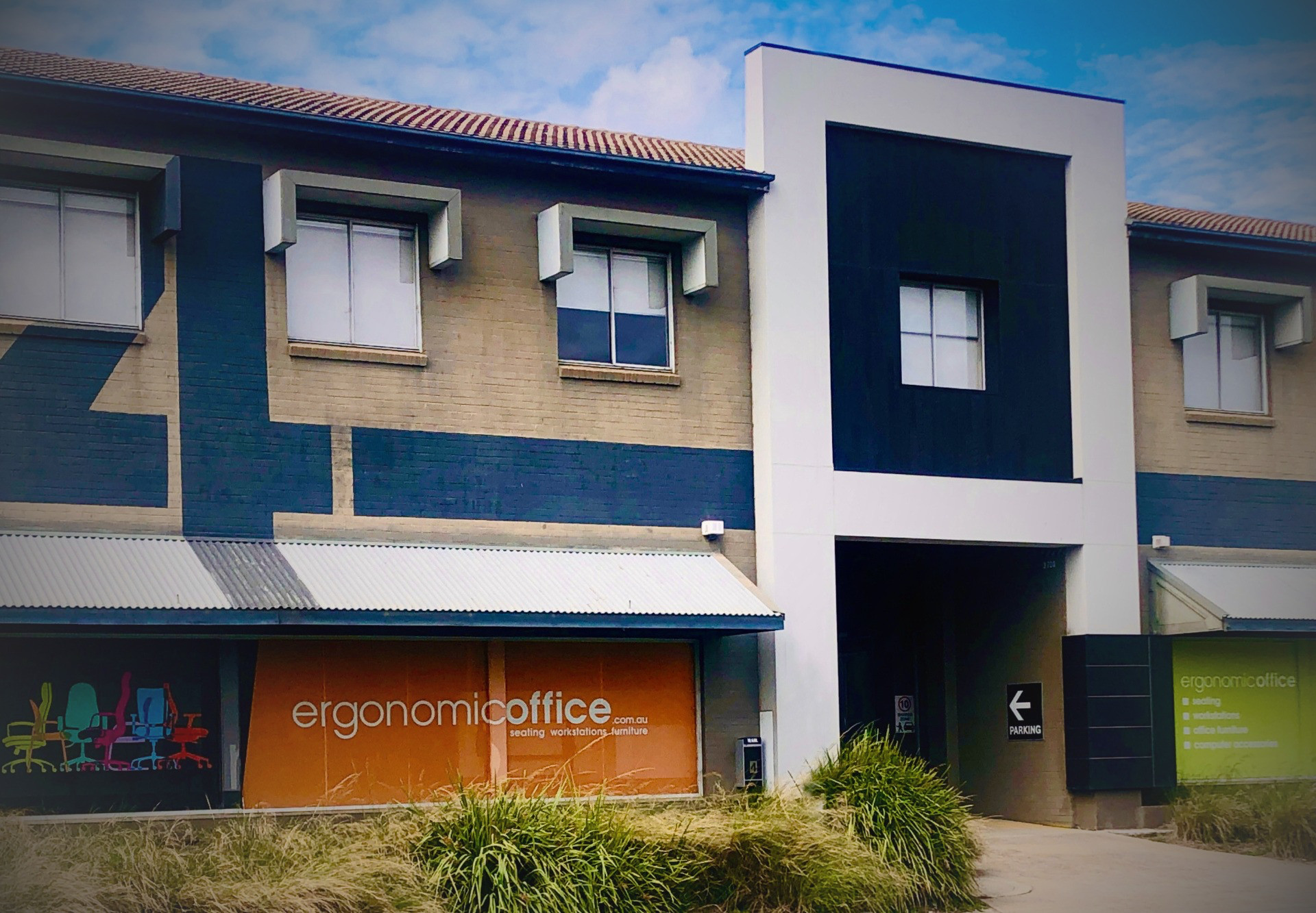 ergonomicoffice Fyshwick showroom storefront